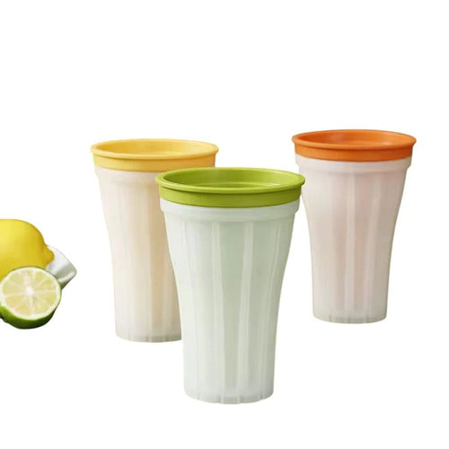 Forma de Gelo Smoothie Copo Com Tampa